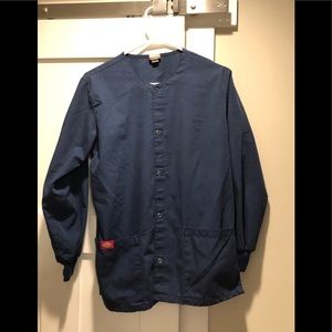 Dickies Navy Scrub Jacket